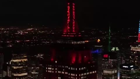 Liberals melt down after Empire State Building turns red for Trump victory