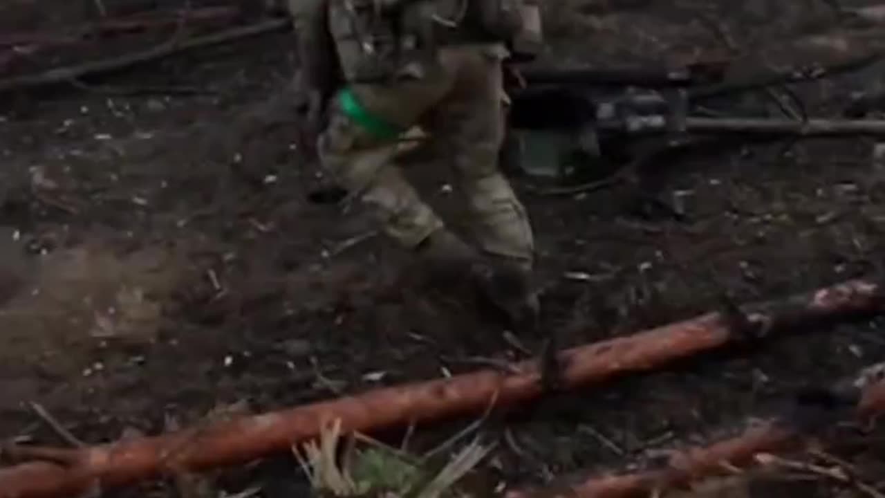 Azov Brigade shared a video of what the way to the trenches during rotation