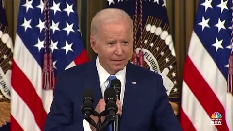 Biden: We are making sure Trump won't run again!