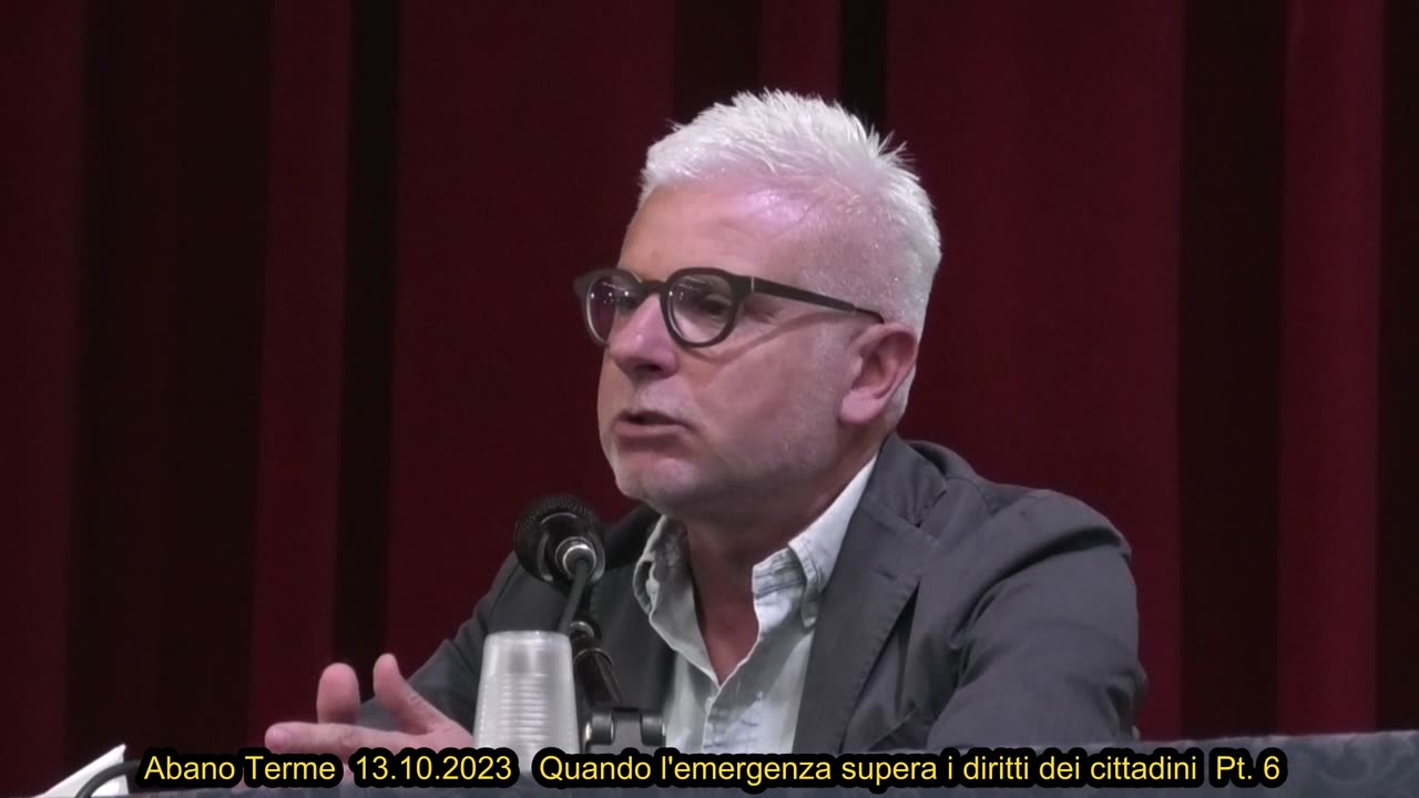 Abano Terme 13.10.2023 Quando l'emergenza supera i diritti dei cittadini Pt. 6