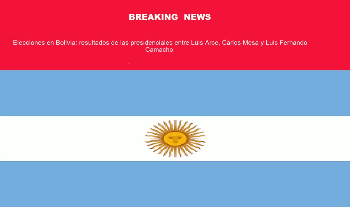 Breaking News From Argentina No Ads No Promotions