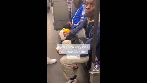 A Newly Arrived 'Frenchman' Steals A Phone In The Paris Tube