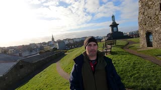 Castle hill, Tenby vlog. March 2022