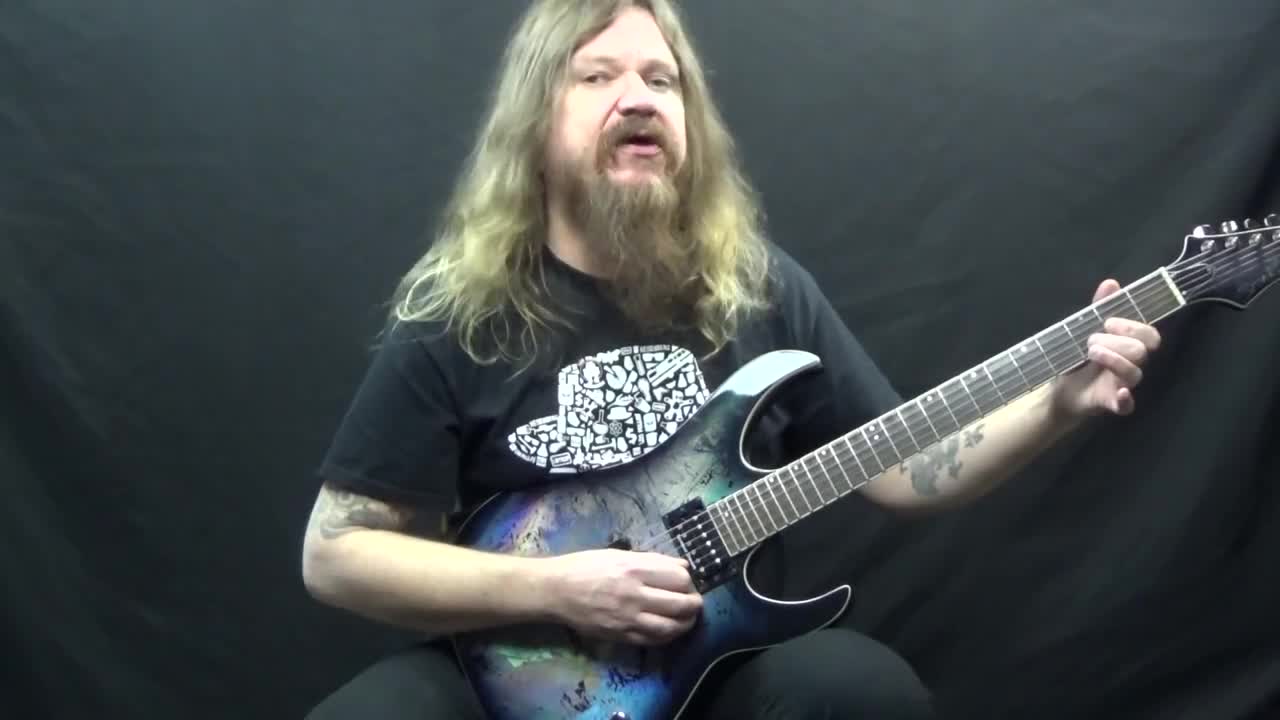 Lead Guitar Lesson In The Style Of Metallica - Part 2