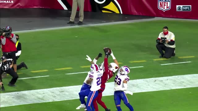 Deandre Hopkins Crazy Hail Mary Bills vs Cardinals