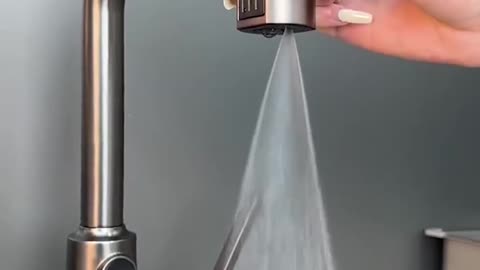 Pulling lifting digital display faucet Waterfall