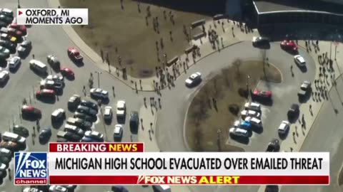 Michigan high school evacuated over emailed bomb threat