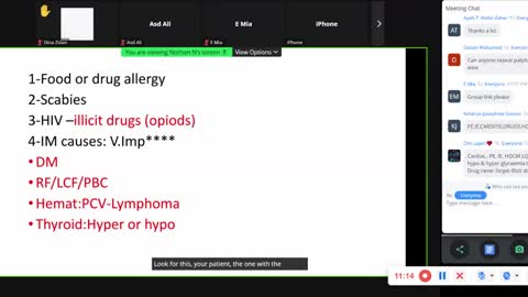 ST5.32 year old man with itching