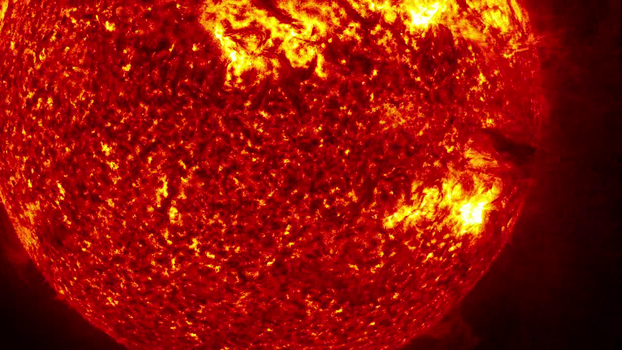 A short video by NASA showing Solar eruptions close-up