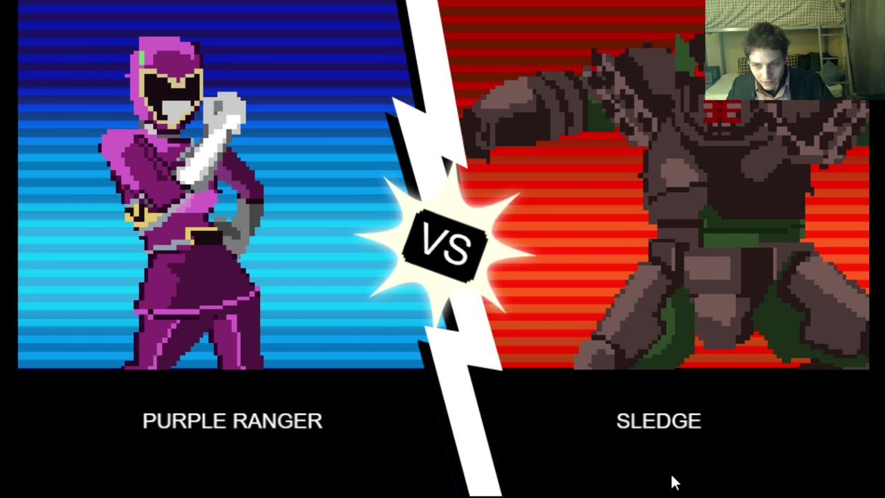 Sledge VS Purple Ranger In A Nick's Not So Ultimate Boss Battles Match With Live Commentary