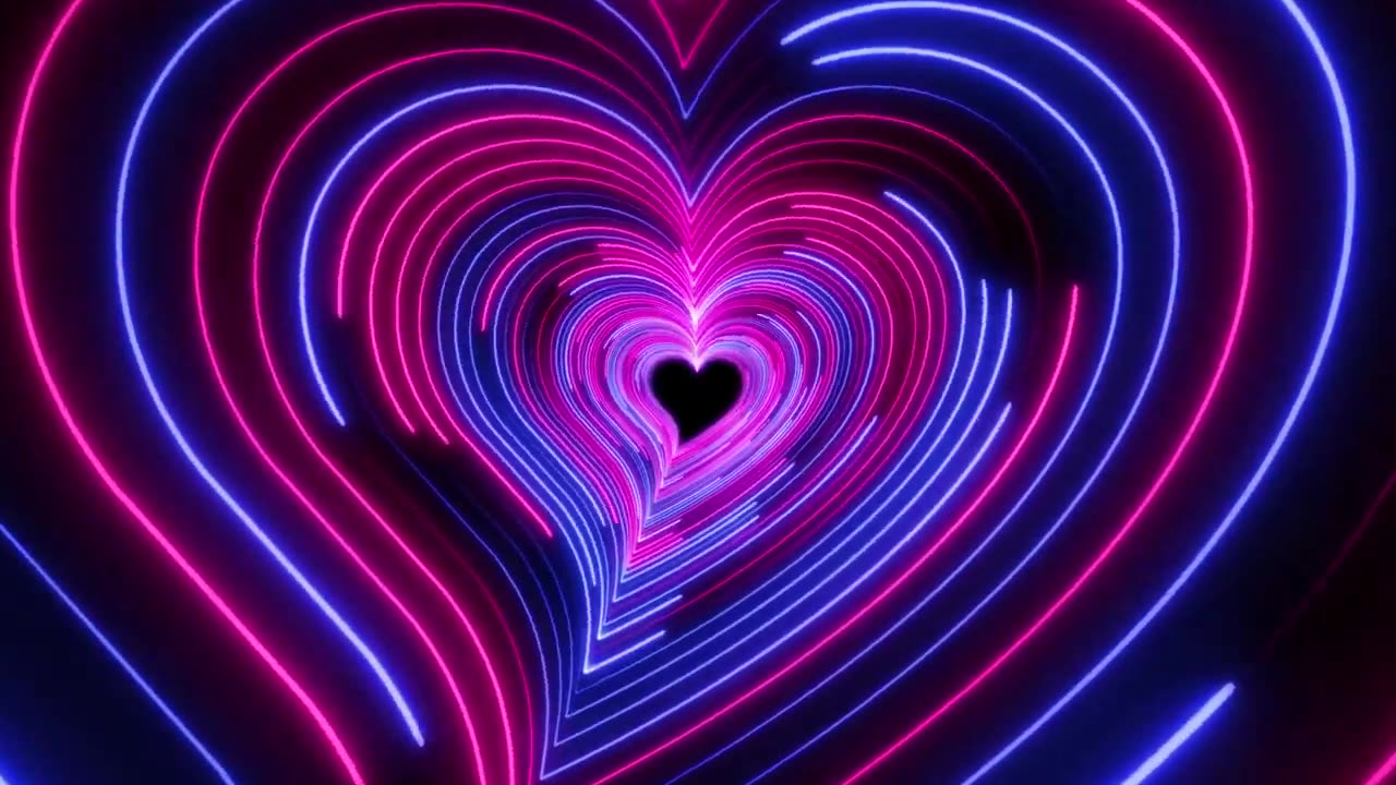 506. Sea Heart Tunnel Heart Background Heart Gold heart #relaxing #heart #