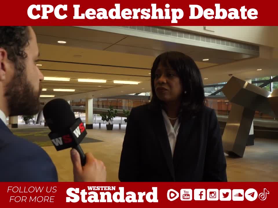 WATCH: Matthew Horwood chats with Dr. Leslyn Lewis about the CPC debate issues...