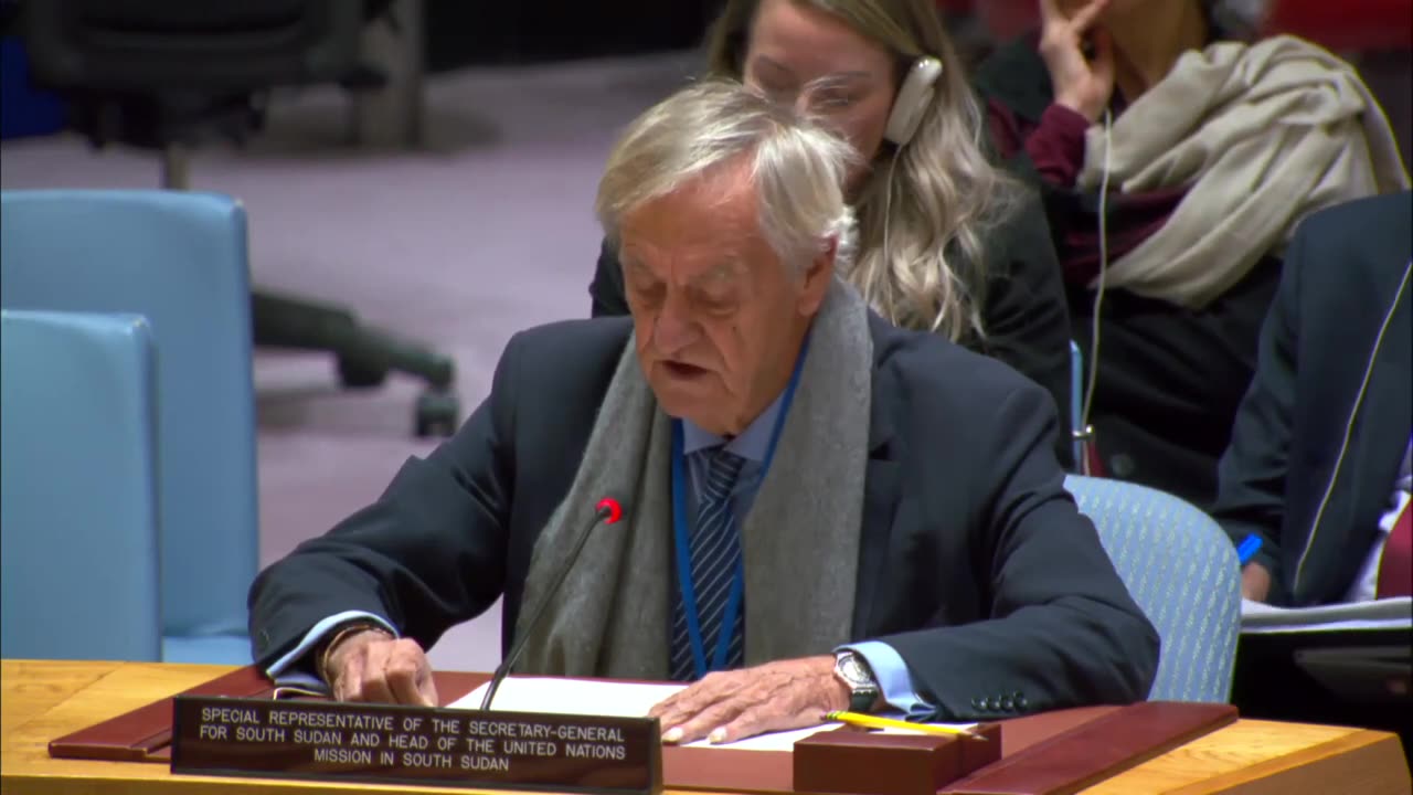 South Sudan: UNMISS Chief's Briefing on Humanitarian & Security Issues | UN Security Council