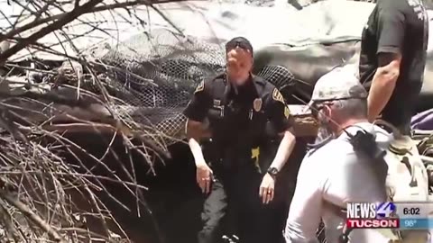 Trafficking camp discovered in Arizona is located on the CEMEX site of Clinton