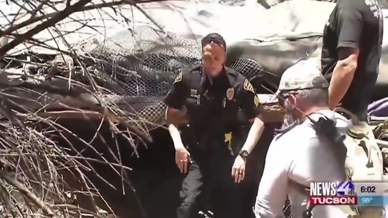 Trafficking camp discovered in Arizona is located on the CEMEX site of Clinton