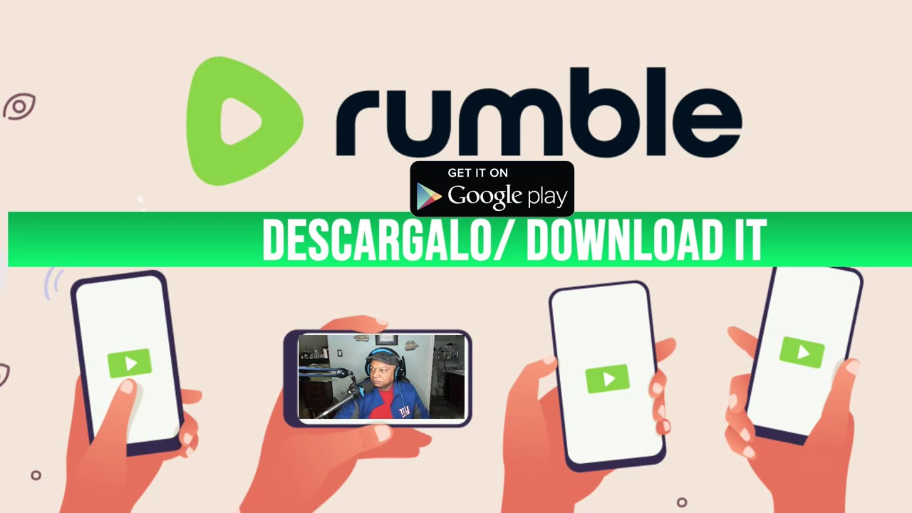 GET RUMBLE ON GOOGLE PLAY STORE