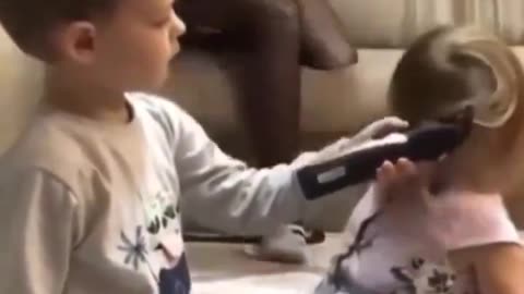 Kid Pranks Mom