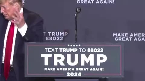 Trump imitates Joe 🤣