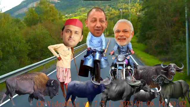 अखिलेश ने मोदी को रोका मोदी जा रहे भंडारे में योगी ने लिए मजे funny video देहाती कॉमेडी