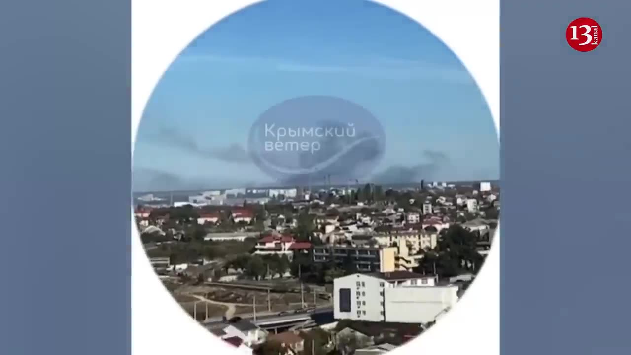 We are all in shock" – the momemnt of image of the missile strikes on Sevastopol city of Crimea