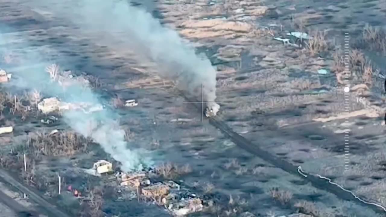 Another American M1A1 “Abrams” tank in service with the Ukrainian Armed Forces, is destroyed