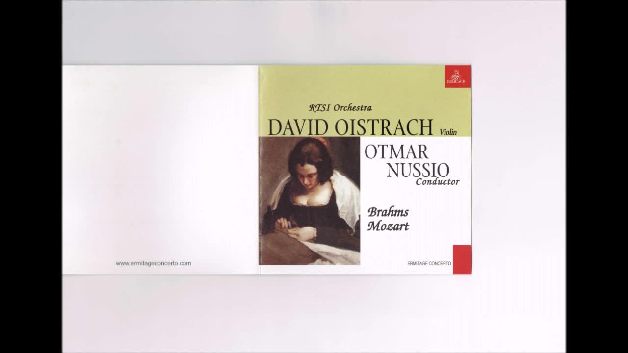 Mozart - Violin Concerto No.3 Oistrach Nussio RTSI