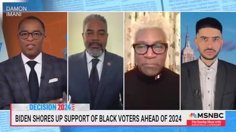 Damon Imani-MSNBC wasn't ready—My thoughts on why Biden is losing grip on black voters: