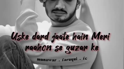 Munawar faruki shayari