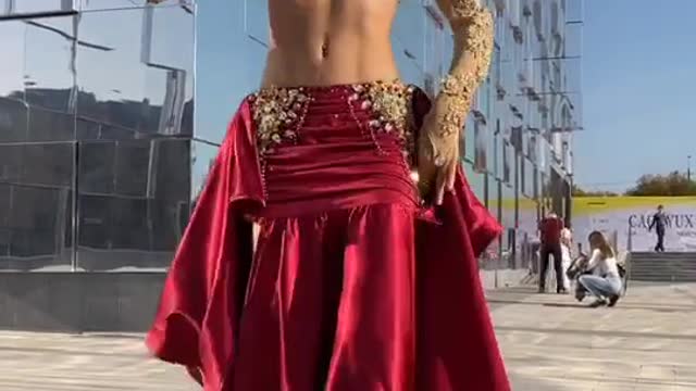 Beauty girl dance