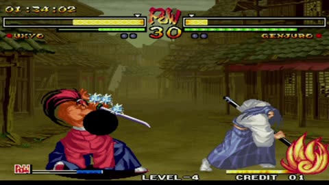 Ukyo vs Genjuro