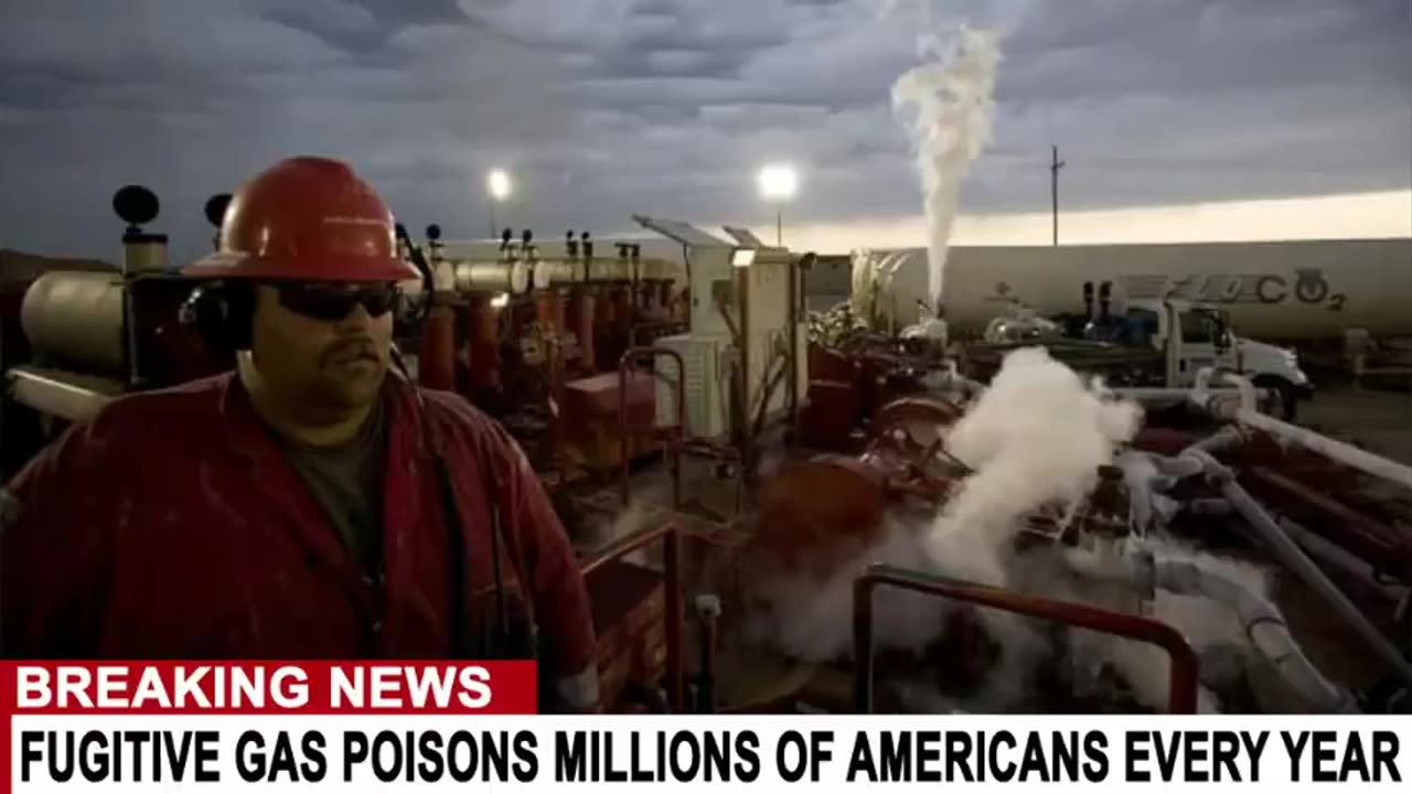 🔥 ☠️ FUGITIVE GAS POISONS MILLIONS OF AMERICANS & AROUND THE WORLD EVERY YEAR