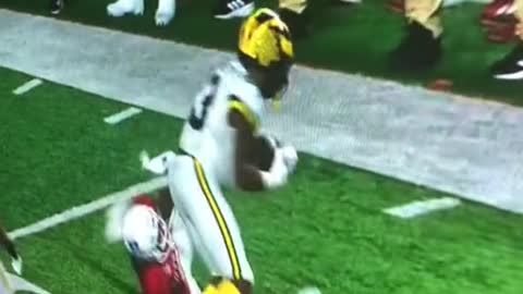 Michigan interception vs Rutgers