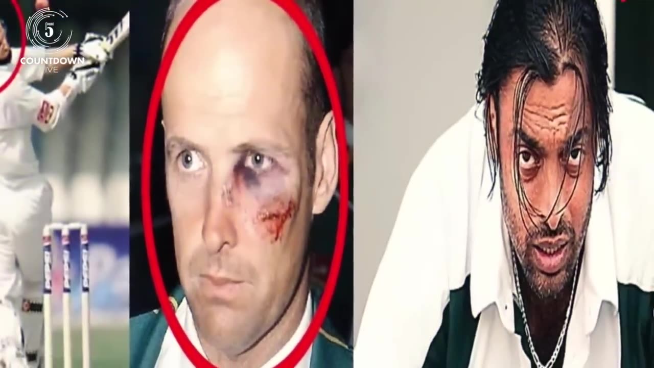 Top 5 Killer Bouncers By Shoaib Akhtar | Shoaib Akhtar's brutal bouncer to Gary Kirsten Urdu