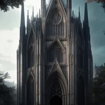 Gothic Architecture | Gothic Cathedrals | Gothic Churches | Gothic Art | Digital Art | AI Art