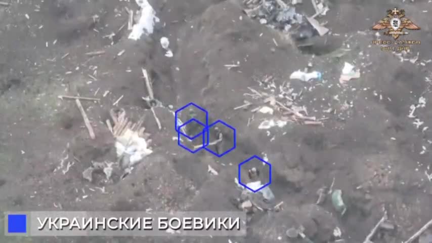 Republican artillery destroyed V.S.U. soldiers in Donbass.