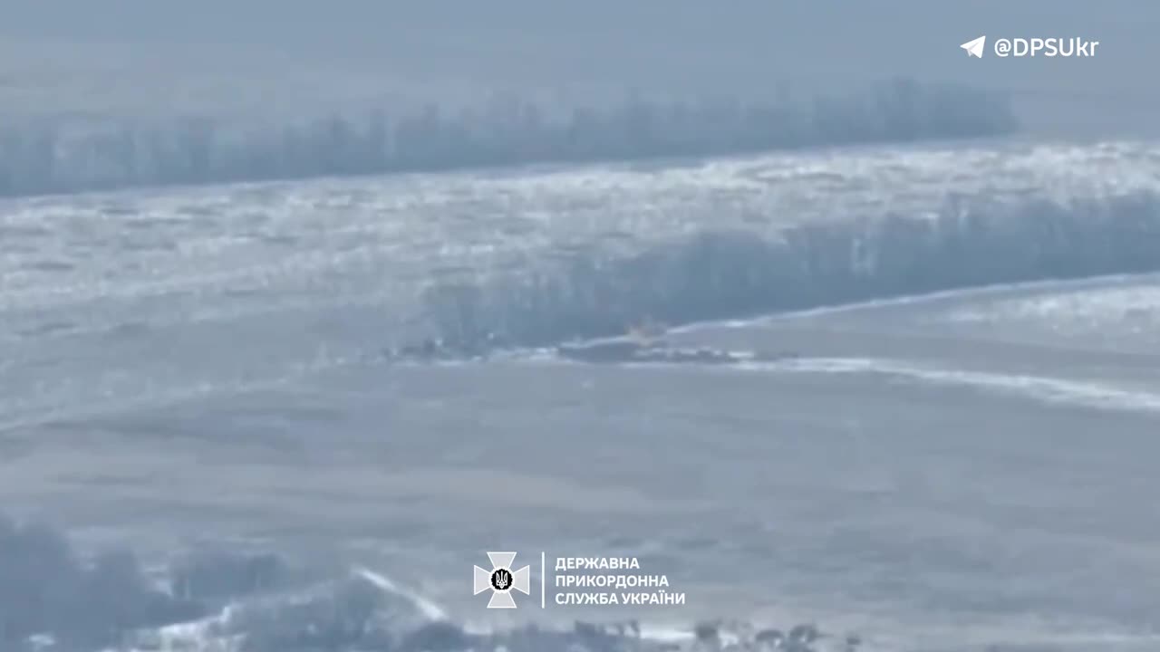 Border guards eliminated an enemy excavator