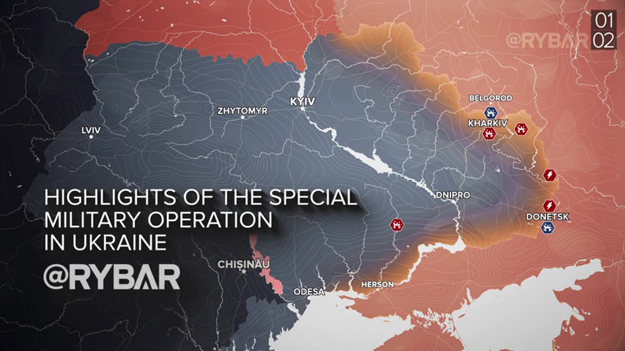 ►🇷🇺🇺🇦🎞 Rybar: Special Military Operation: February 1-2, 2024