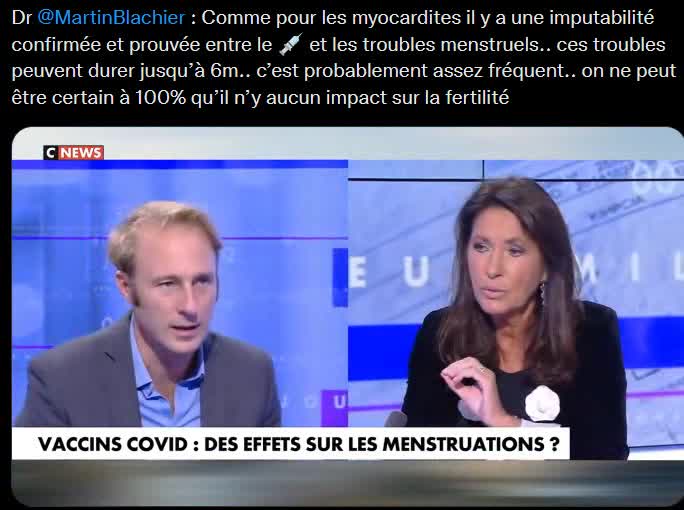 Martin Blachier et les effets secondaires des injections