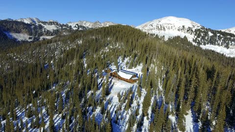 The beauty of snow huts