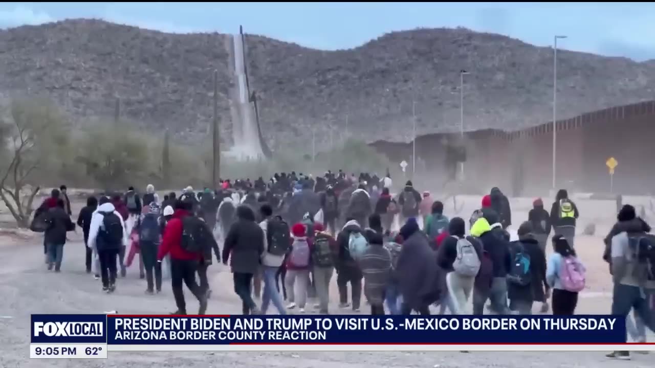 Former President Trump and President Biden To Visit Border