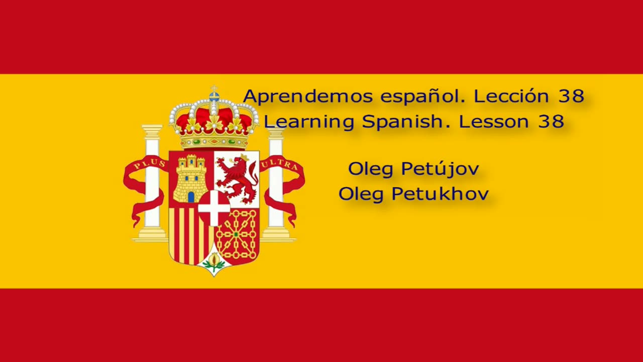 Learning Spanish. Lesson 38. In the taxi. Aprendemos español. Lección 38. En el taxi.