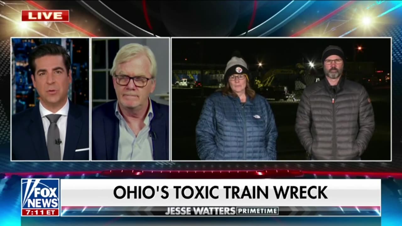 Ohio residents tell Jesse Watters Ohio train wreck has been 'disastrous' for community