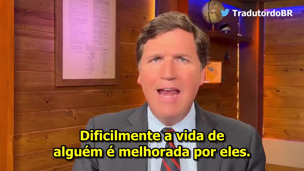 Tucker Carlson - Eles estão com medo. Desistiram da persuasão e estão recorrendo à força.