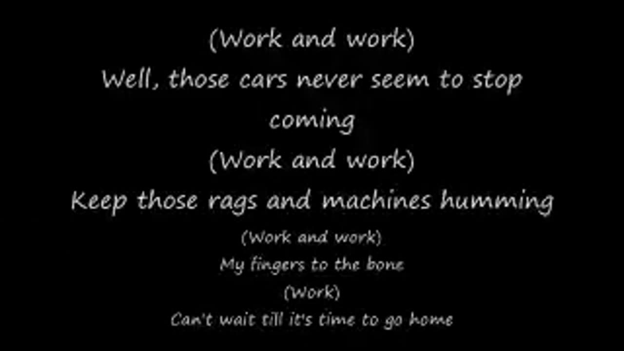 Car Wash Lyrics Rose Royce lyrics on screen
