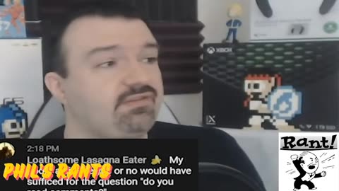 DSP Rants about questions regarding him reading comments