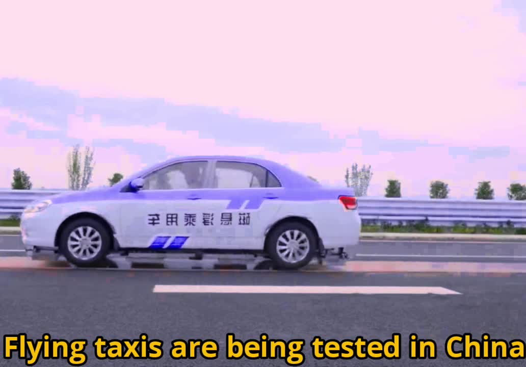 Flying Taxis are being tested in chaina