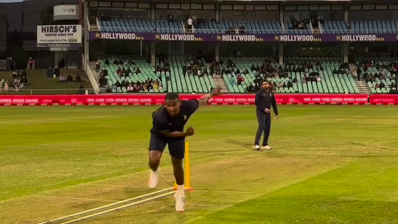 Gerald Coetzee Wonderful bowling action