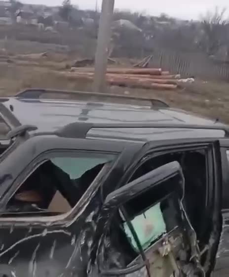 🇷🇺🇺🇦 A large number of destroyed vehicles of the Armed Forces of Ukraine near the Bakhmut