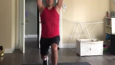Guy Slips Off Stepper While Working Out and Hurts Himself