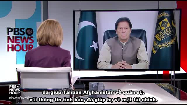 Thủ tướng Pakistan Imran Khan nói "Mỹ nó trây trét, quạy nát Afghanistan"